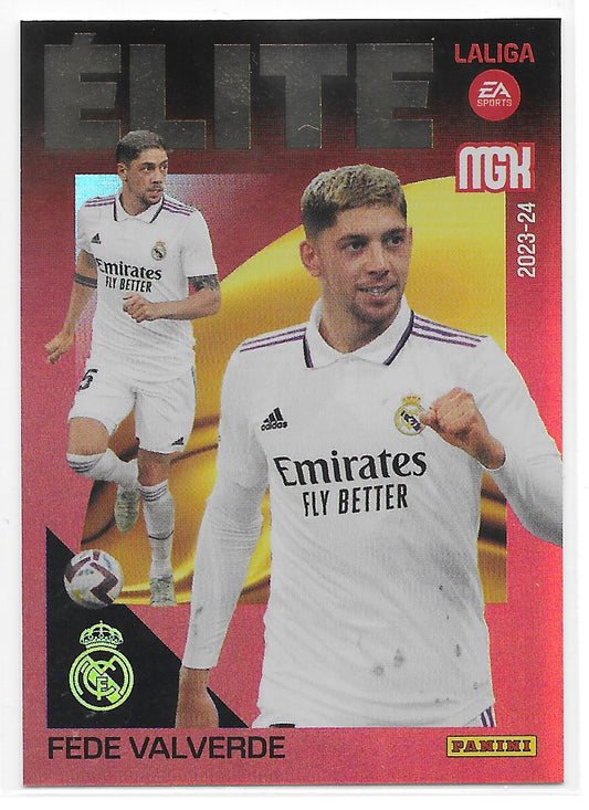 Federico Valverde (Real Madrid CF) Elite Panini MegaCracks La Liga 23-24