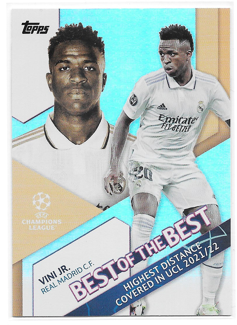 Vini Jr (Real Madrid CF) Best of the Best Topps UCC Flagship 22-23