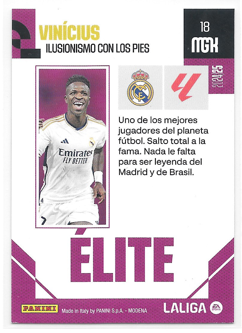 Vinicius Jr (Real Madrid CF) Elite Panini La Liga MegaCracks 24-25