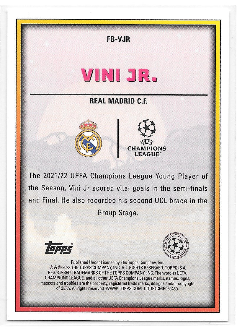 Vini Jr (Real Madrid CF) Final Boss Topps SuperStars 22-23