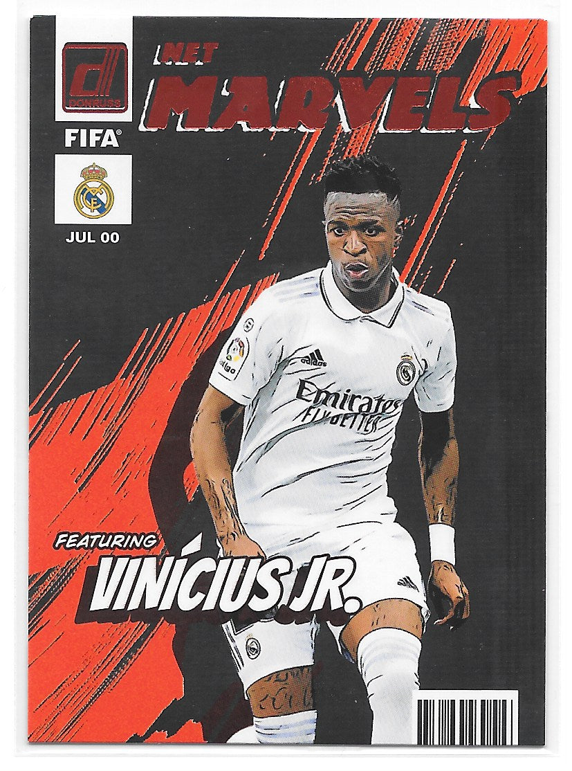 Vinicius Jr (Real Madrid CF) Net Marvels Orange Panini Donruss FIFA 22-23