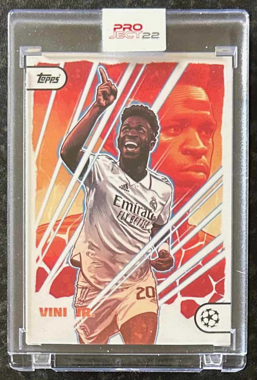 Vini Jr (Real Madrid) x John Guydo Topps Project 2022