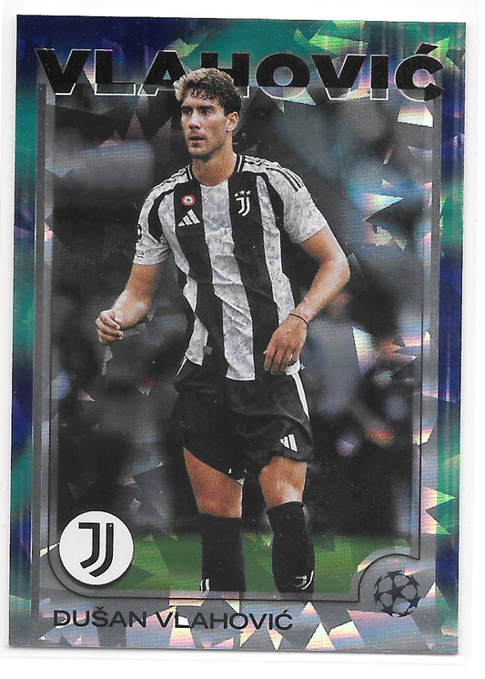 Dusan Vlahovic (Juventus) Northern Lights Topps UCC Flagship 24-25