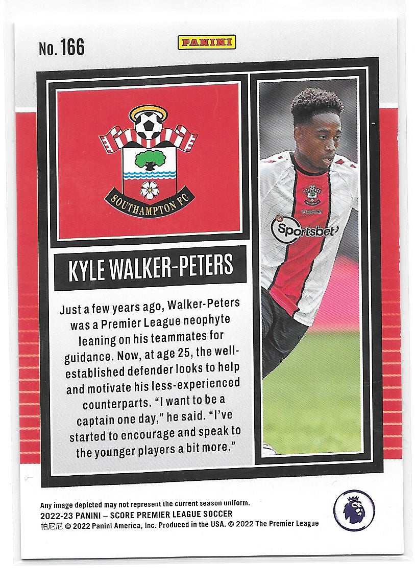 Kyle Walker-Peters (Southampton) Blue Laser /60 Panini Score Premier League 22-23