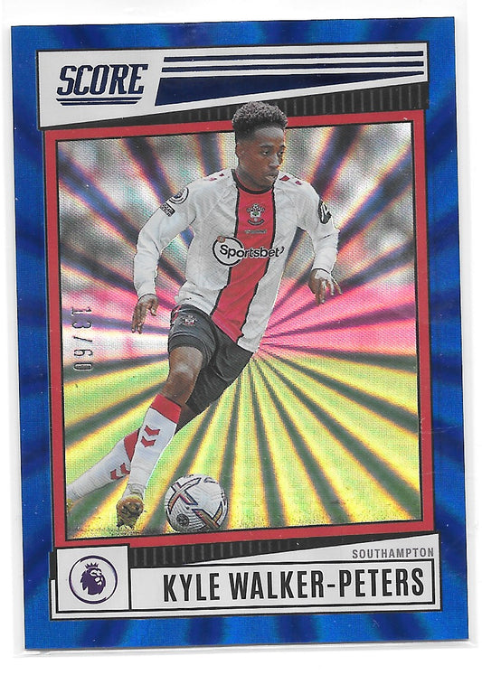 Kyle Walker-Peters (Southampton) Blue Laser /60 Panini Score Premier League 22-23