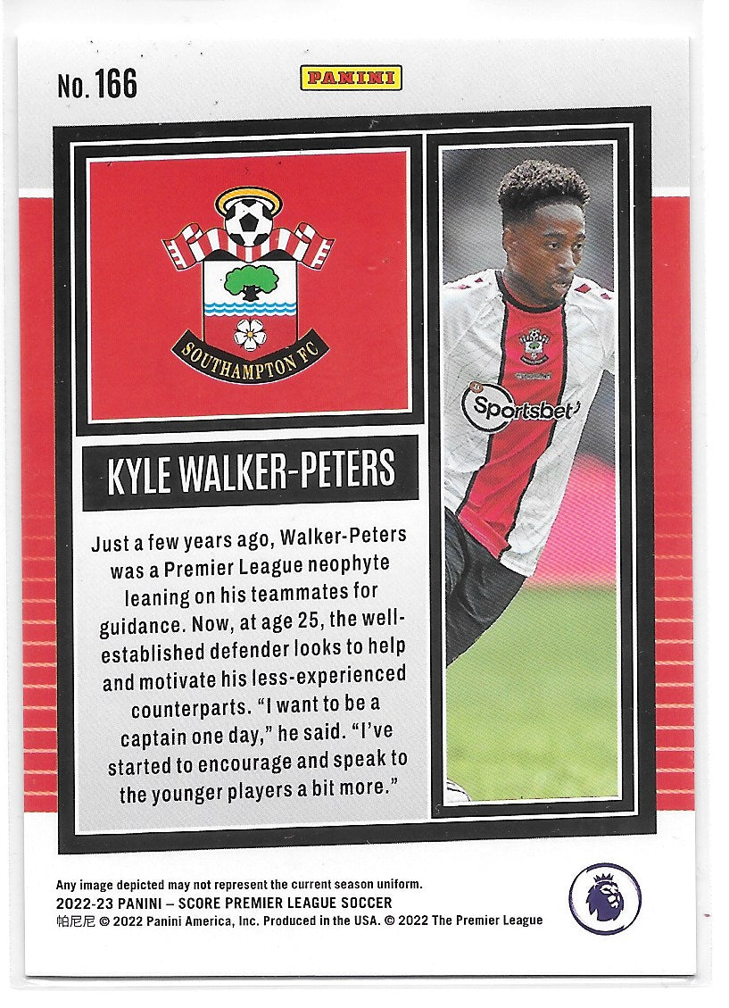 Kyle Walker-Peters (Southampton) Red Swirl /65 Panini Score Premier League 22-23