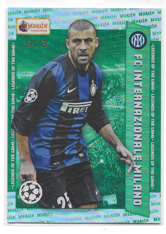 Walter Samuel (FC Inter Milan) Legends /49 Topps Merlin Heritage UCC 23-24