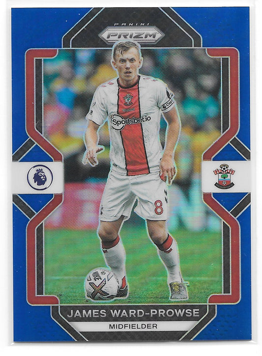 James Ward-Prowse (Southampton FC) Blue Prizm /175 Panini Prizm Premier League 22-23