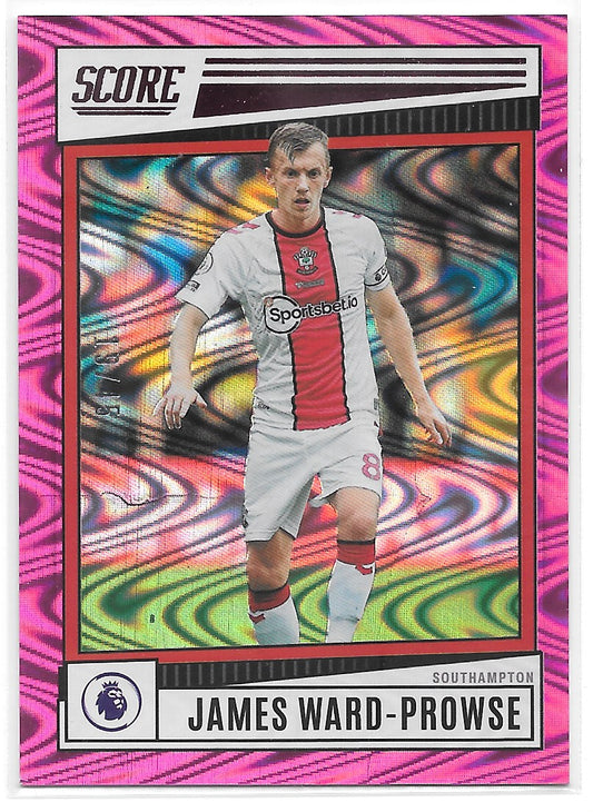 James Ward-Prowse (Southampton) Pink Swirl /45 Panini Score Premier League 22-23