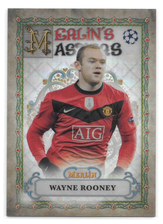 Wayne Rooney (Manchester United) Merlin’s Masters Topps Merlin Chrome UCC 22-23