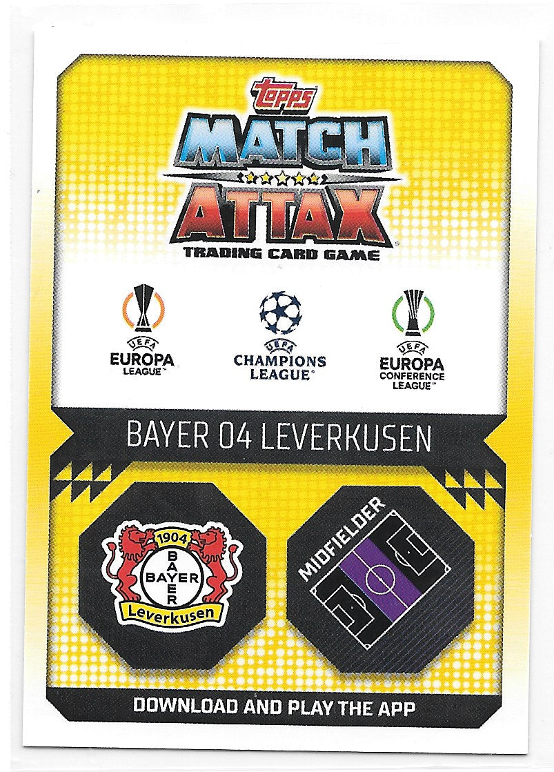 Florian Wirtz (Bayer Leverkusen) Wonderkid Limited Edition Match Attax 22-23