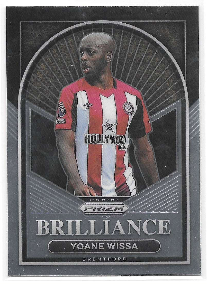 Yoane Wissa (Brentford) Brilliance Panini Prizm Premier League 23-24