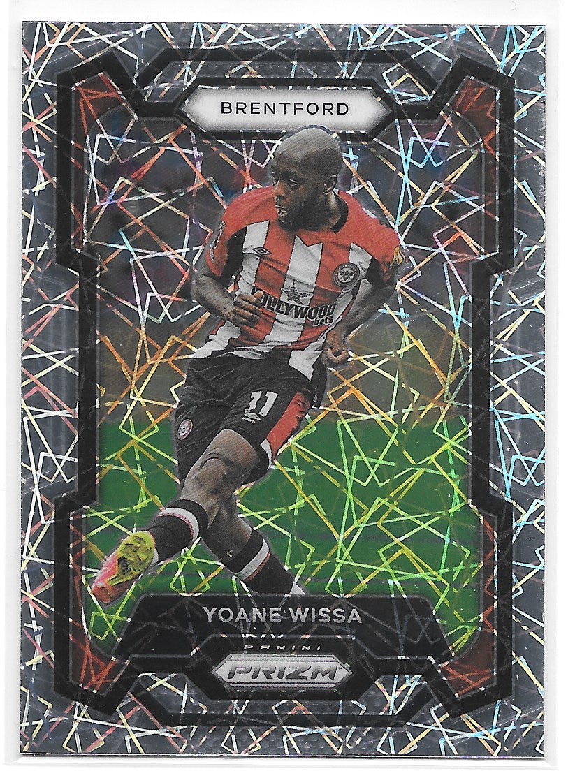 Yoane Wissa (Brentford FC) Lazer Panini Prizm Premier League 23-24