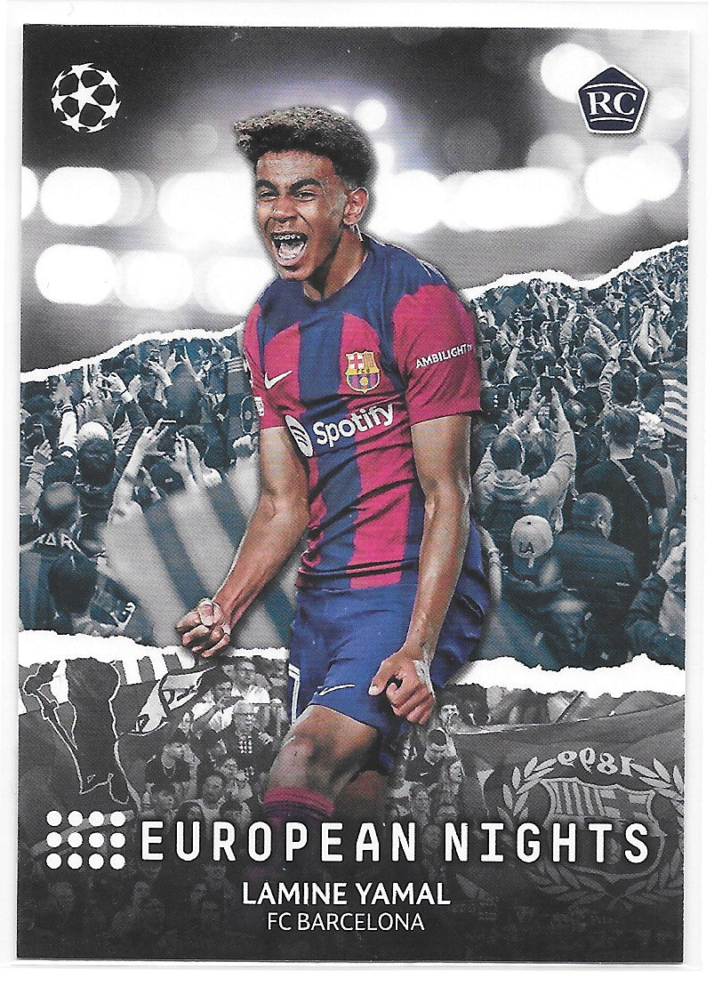 Lamine Yamal (FC Barcelona) European Nights RC Topps UCC Flagship 23-24