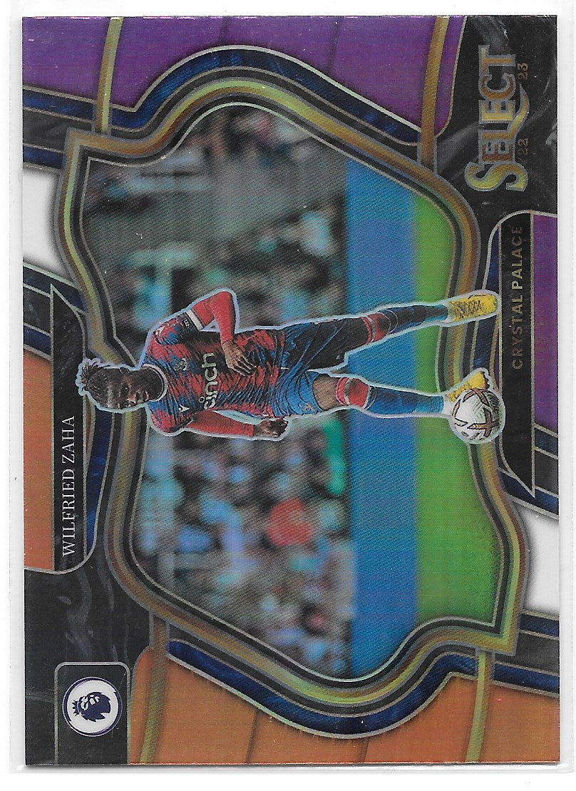 Wilfried Zaha (Crystal Palace) Field Level MultiColor Panini Select Premier League 22-23