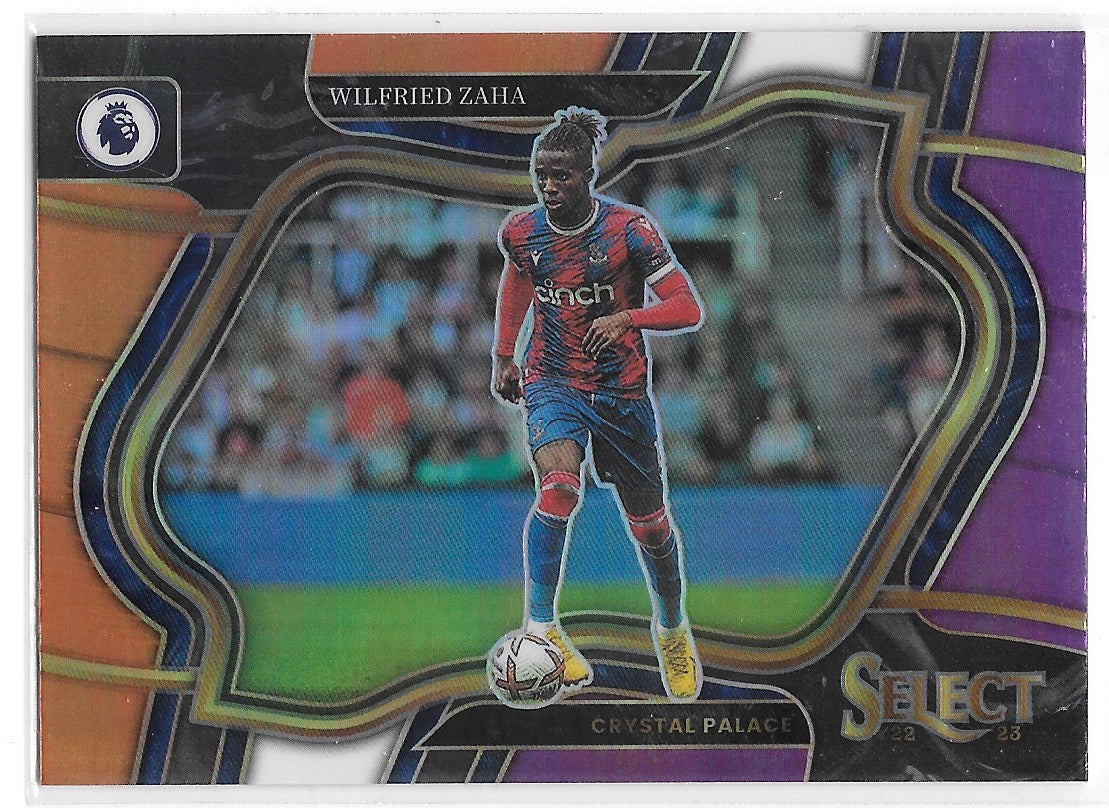 Wilfried Zaha (Crystal Palace) Field Level MultiColor Panini Select Premier League 22-23