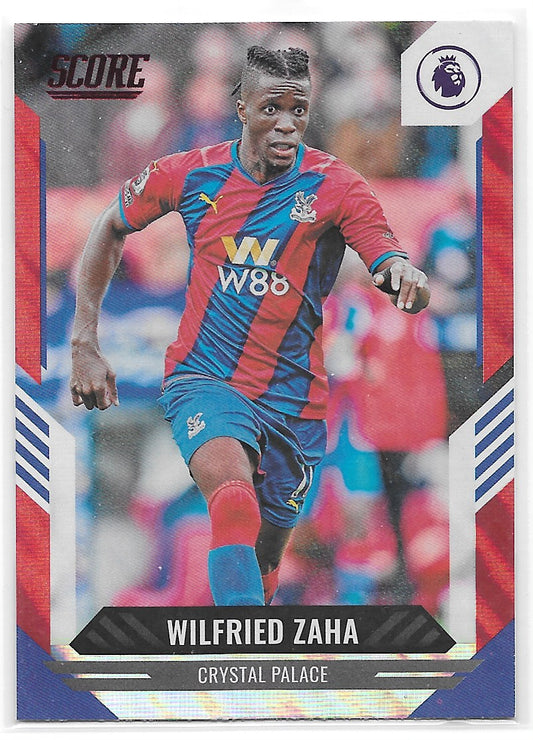 Wilfried Zaha (Crystal Palace) Red Laser Panini Score Premier League 21-22