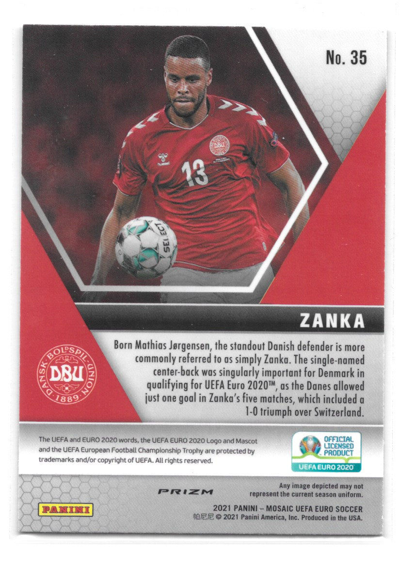 Zanka (Denmark) Camo Pink Panini Mosaic UEFA Euro 2020