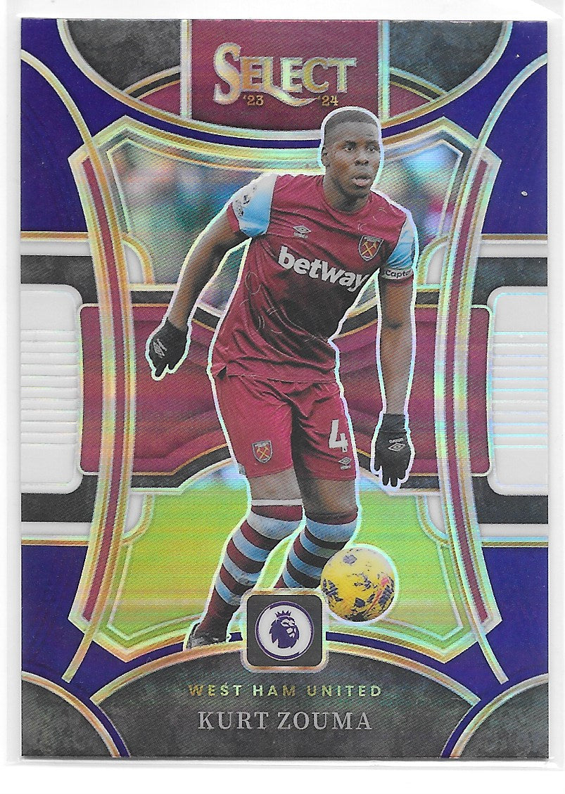 Kurt Zouma (West Ham United) Mezzanine MultiColor Panini Select Premier League 23-24